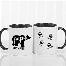 Personalized Papa Bear Mugs - 21253