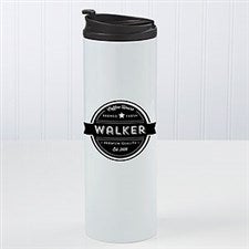 Coffee House Personalized Travel Tumbler - 21294