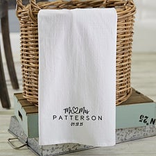 Personalized Tea Towels - Infinite Love - 21365