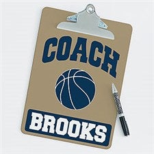 Personalized Clipboards For Basketball Coaches - 21420