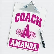 Personalized Clipboards For Cheerleading Coaches - 21431