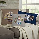 Personalized 5 Photo Collage Throw Pillows For Her - 21456