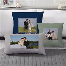 Wedding Photo - Custom Photo Throw Pillows - 21464