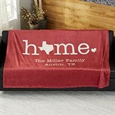 Home State Personalized Blankets - 21528