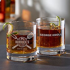 Personalized Luigi Bormioli® Logo Whiskey Glasses  - 21592