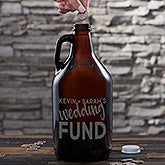 Personalized Wedding Fund Money Jar Bank - 21616