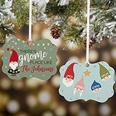 Personalized Gnome Family Christmas Ornament - 21667