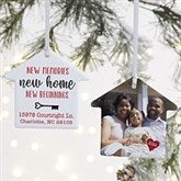 New Memories, New Home Personalized Ornaments - 21697
