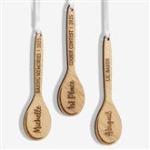 Personalized Wooden Spoon Ornaments - Best Chef - 21722