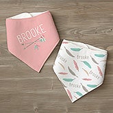 Boho Baby Personalized Bandana Bibs - 21739