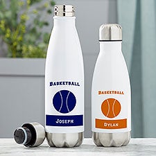 Basketball Personalized Insulated Water Bottles - 21741