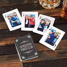 Personalized Photo Playing Cards - Suits & Photos - 21757