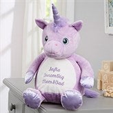 Personalized Unicorn Stuffed Animal 16&quot; Plush Toy - 21796