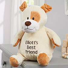 Personalized Puppy Stuffed Animal 16" Plush Toy - 21797
