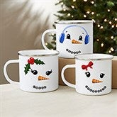 Personalized Camping Mugs - Snowman Characters - 21804