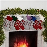 Farmhouse Christmas Personalized Christmas Stockings - 21847