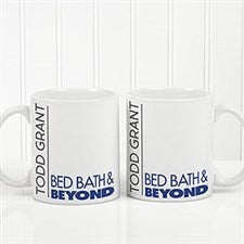 Bed Bath Beyond Bold Name Coffee Mugs - 21909