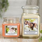 Custom Photo Scented Glass Candle Jars - 21918