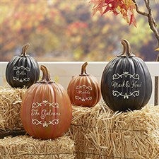 Personalized Pumpkins - Halloween Vines - 21960