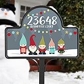 Gnome Family Personalized Garden Sign - 21965