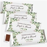 Laurels of Love Personalized Candy Bar Wrappers for Wedding - 22025