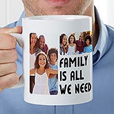 Personalized Oversized 5 Photo Coffee Mug - 22039