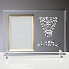 West Point Personalized Glass Frame - 22178
