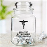 Medical Office Personalized Treat & Candy Jar - 22223