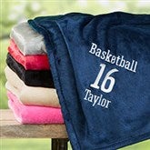 Personalized Sports Fleece Blankets - 22428