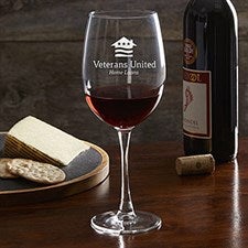 VU Personalized 19 1/4oz. Red Wine Glass  - 22456