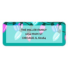 Merry & Bright Return Address Labels - 22498