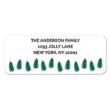 Jolly Trees Return Address Labels - 22499