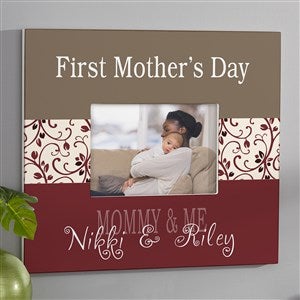 Mommy & Me Personalized 5x7 Wall Frame - Horizontal - 10039-WH