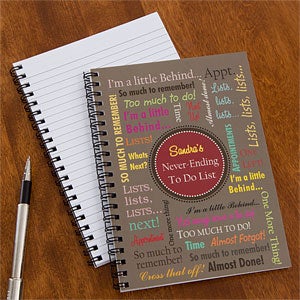 Too Much To Do Personalized Mini Notebooks-Set of 2 - 10048