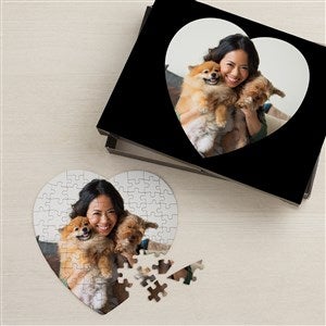 Favorite Pet Personalized Mini Photo Heart Puzzle - 10070