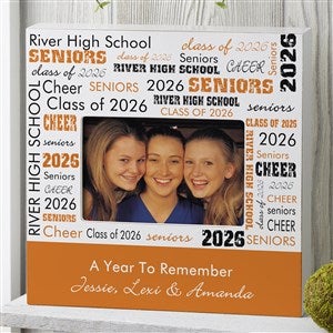 School Spirit Personalized Frame- 4x6 Box - 10096-B