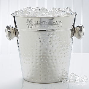 Personalized Logo Ice Bucket & Chiller - 10112