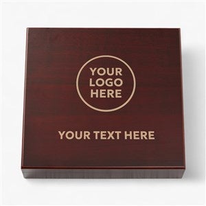 Personalized Corporate Engraved Logo Humidor - 10123