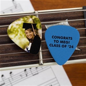 Congrats Grad! Personalized Photo Guitar Pick - 10149