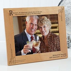 Personalized Retirement Picture Frames - 8x10 - 10167-L