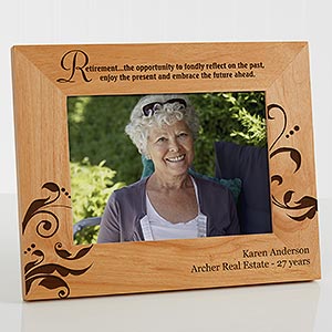 Personalized Retirement Picture Frames - 5x7 - 10167-M