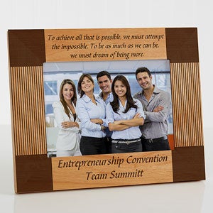 Engraved Picture Frames 5x7 - Inspiring Quotes - 10217-M
