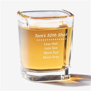 Birthday Troubles Personalized Shot Glass - 10237