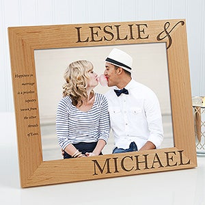 Personalized Picture Frames - 8x10 - The Perfect Couple - 10317-L