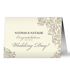 Your Wedding Personalized Greeting Card - 10333