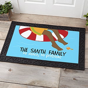 Summer Fun Personalized Doormat- 20x35 - 10343-M