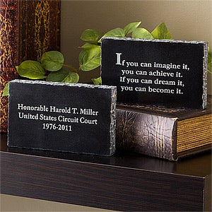 Inspiring Messages Engraved Marble Legal Keepsake - 10347