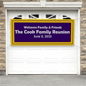 You Name It Personalized Party Banner - 30x72 - 10662