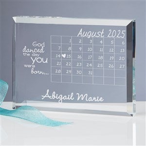 God Danced The Day You Were Born Personalized Keepsake - 10668