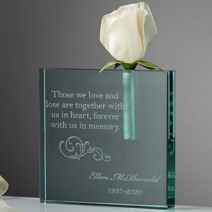 In Loving Memory Personalized Bud Vase - 10780